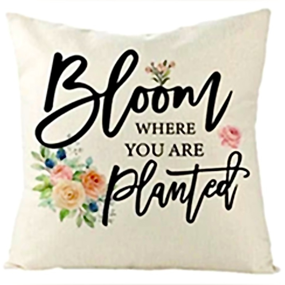 New Spring Pillow Cover